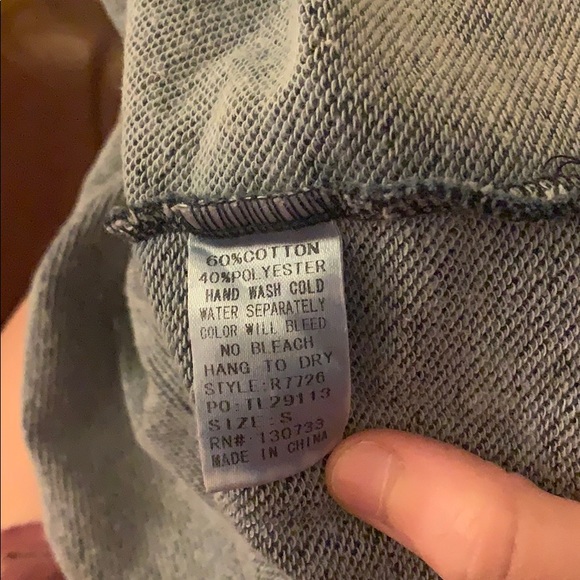 Umgee Cutoff Hoodie Dress - Picture 7 of 7